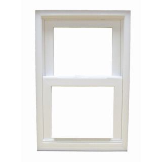BetterBilt 185 Series Aluminum Double Pane Single Hung Window (Fits Rough Opening 36 in x 36 in; Actual 35.375 in x 35.625 in)