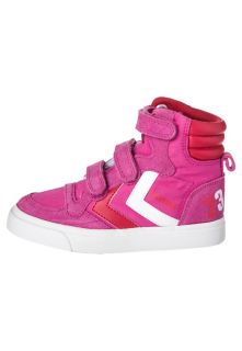 Hummel STADIL JR CANVAS   High top trainers   pink