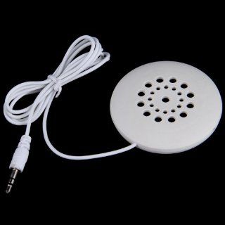 Mini White 3.5mm Pillow Speaker for  MP4 Player iPod   Players & Accessories