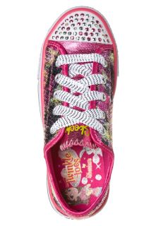 Skechers TWINKLE TOES S LIGHT SHUFFLE MYSTICALS   Trainers   pink