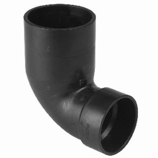 NIBCO 4 in x 3 in Dia 90 Degree ABS Closet Elbow Fitting
