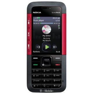 Nokia 5310 XpressMusic Phone, Red (T Mobile) Cell Phones & Accessories