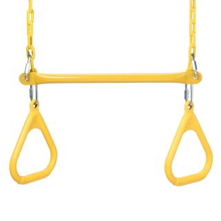 Swing N Slide Extra Duty Yellow Ring/Trapeze Combo