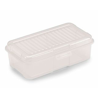 Rubbermaid 6 Quart Clear Tote with Standard Snap Lid