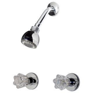 Pfister Bedford Polished Chrome 2 Handle Bathtub and Shower Faucet with Single Function Showerhead
