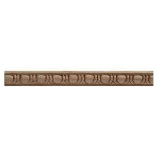 EverTrue 0.75 in x 8 ft x 0.5 in Unfinished Interior Maple Moulding Accent