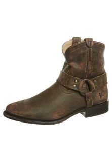 Frye   WYATT HARNESS   Cowboy/Biker boots   brown