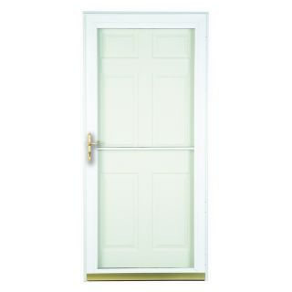 Pella White Montgomery Full View Safety Storm Door (Common 81 in x 32 in; Actual 80.78 in x 33 in)