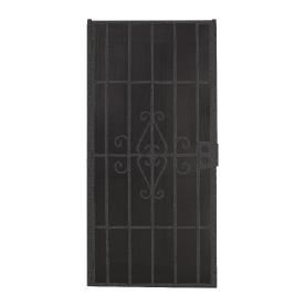 Comfort Bilt Magnum Silver Steel Security Door (Common 81 in x 36 in; Actual 82 in x 39 in)