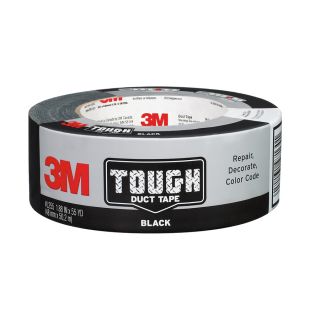3M 1.88 in x 165 ft Black Duct Tape