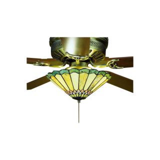 Meyda Tiffany 3 Light Ceiling Fan Light Kit with Jadestone Shade