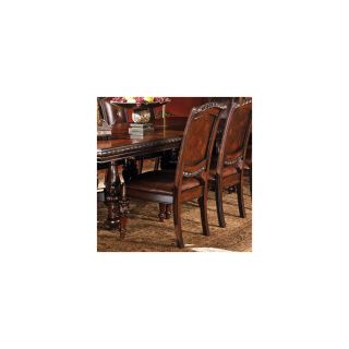 Steve Silver Company Set of 2 Antoinette Rich Cherry Dining Chairs