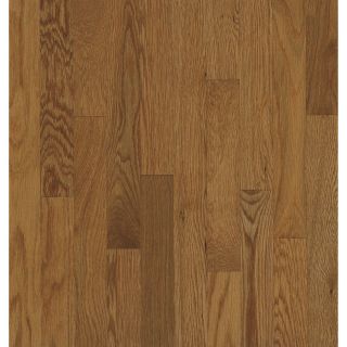 Bruce Barrett Strip 2.25 in W Prefinished Oak 3/4 in Solid Hardwood Flooring (Gunstock)