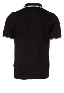 Alpha Industries TWIN STRIPE   Polo Shirt   black