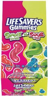 LifeSavers Gummies Sweet Strings/Rings (Pack of 18)  Gummy Candy  Grocery & Gourmet Food