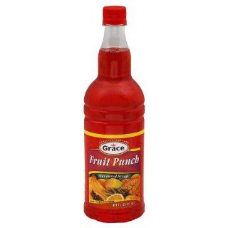 Grace Fruit Punch Syrup 33.9 oz  Maple Syrups  Grocery & Gourmet Food