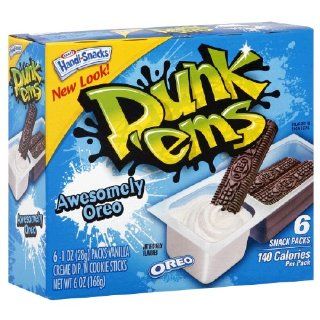 Kraft Handi snacks Dunk 'Ems Snack Packs, Awesomely Oreo, 6 Ounces  Snack Food  Grocery & Gourmet Food