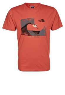 The North Face   BOULDERING MADDALENA   Print T shirt   orange