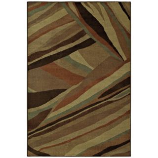 Shaw Living Mystique 7 ft 9 in x 10 ft 10 in Rectangular Multicolor Transitional Area Rug