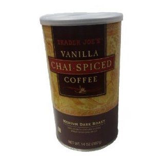 Trader Joe's Vanilla Chai Spiced Coffee  Ground Coffee  Grocery & Gourmet Food