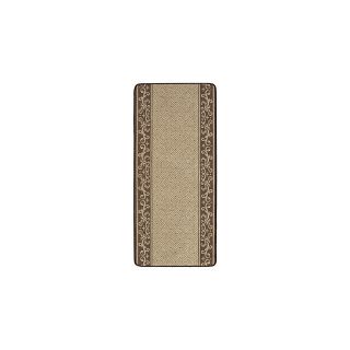 Style Selections Nance Carpet 2 ft 2 in W x 8 ft L Brown Runner