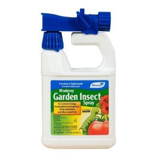 Monterey LG6135 Garden Insect Spray Contains Spinosad, 32 Ounce  Insect Repellents  Patio, Lawn & Garden