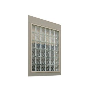 Pittsburgh Corning 79 7/8 in x 33 3/16 in LightWise Series Vinyl Glass Block Window