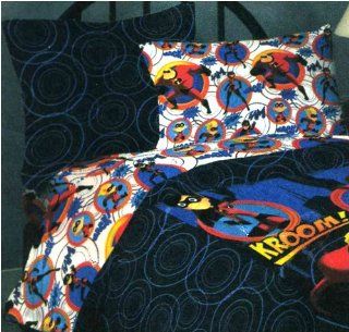 Disney's The Incredibles Sheet Set   Twin Size Sheets 100% Cotton   Childrens Pillowcase And Sheet Sets