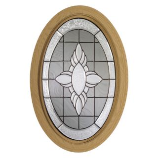 Century Specialty Windows 20 3/4 in x 32 in Museum Series Primed Triple Pane Oval New Construction Window