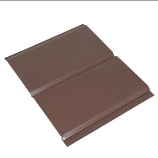 Amerimax Brown Double Solid Soffit (Common 12 in x 12 ft; Actual 13 in x 12 ft)