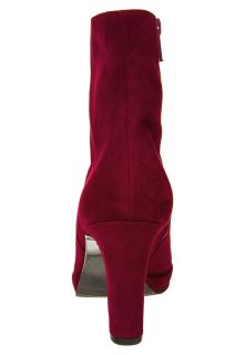 Peter Kaiser COURTNEY   High heeled ankle boots   red