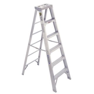 Werner 6 ft Aluminum 375 lb Type IAA Step Ladder