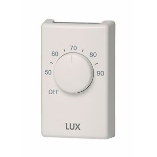Lux Rectangle Mechanical Non Programmable Thermostat