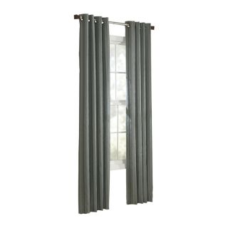 allen + roth City Park 84 in L Striped Spa Grommet Curtain Panel