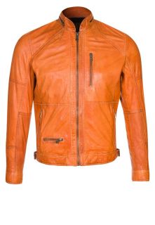 Jofama   CHARLES   Leather jacket   orange