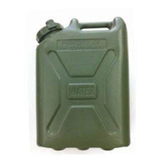 Plastic Water Can   5 Gallon, OD Green  Hardshell Jug Coolers  Sports & Outdoors