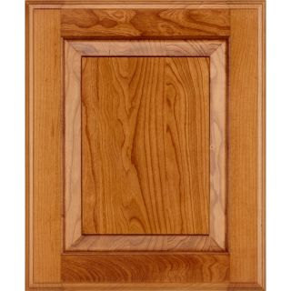Schuler Cabinetry Princeton 17.5 in x 14.5 in Pecan Cherry Square Cabinet Sample