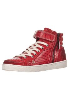 fullstop.   High top trainers   red