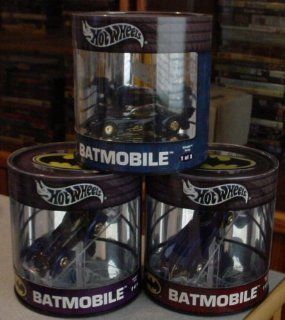 100% Hot Wheels Batmobile Limited Edition Oil Can 164 Scale Collectible Die Cast Cars Toys & Games