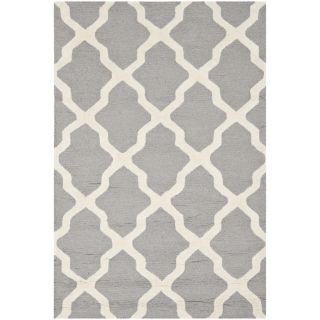 Safavieh Cambridge 36 in x 60 in Rectangular Gray Transitional Wool Accent Rug