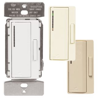 Cooper Wiring Devices Accell 8 Amp White, Ivory, Almond Digital Dimmer