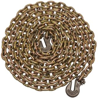 Campbell Commercial 20 ft Welded Yellow Chromate Steel Chain