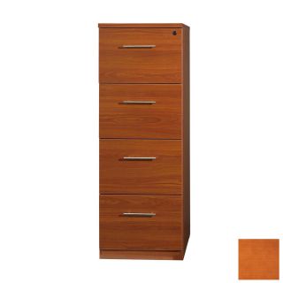 The Ergo Office Cherry 4 Drawer File Cabinet