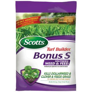 Scotts 5,000 sq ft Bonus S Southern All Season Weed and Feed Lawn Fertilizer (29 0 10)