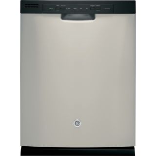 GE 24 in 55 Decibel Built In Dishwasher with Hard Food Disposer (Silver) ENERGY STAR
