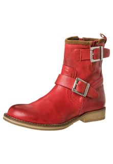 Hip   Cowboy/Biker boots   red