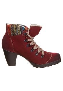 Rieker Lace up boots   red