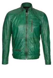 Jofama   CHARLES   Leather jacket   green
