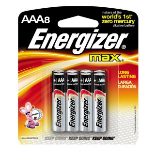 Energizer 8 Pack AAA Alkaline Battery