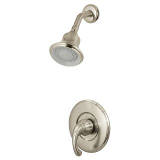 Pfister Treviso Brushed Nickel 1 Handle Bathtub and Shower Faucet with Multi Function Showerhead